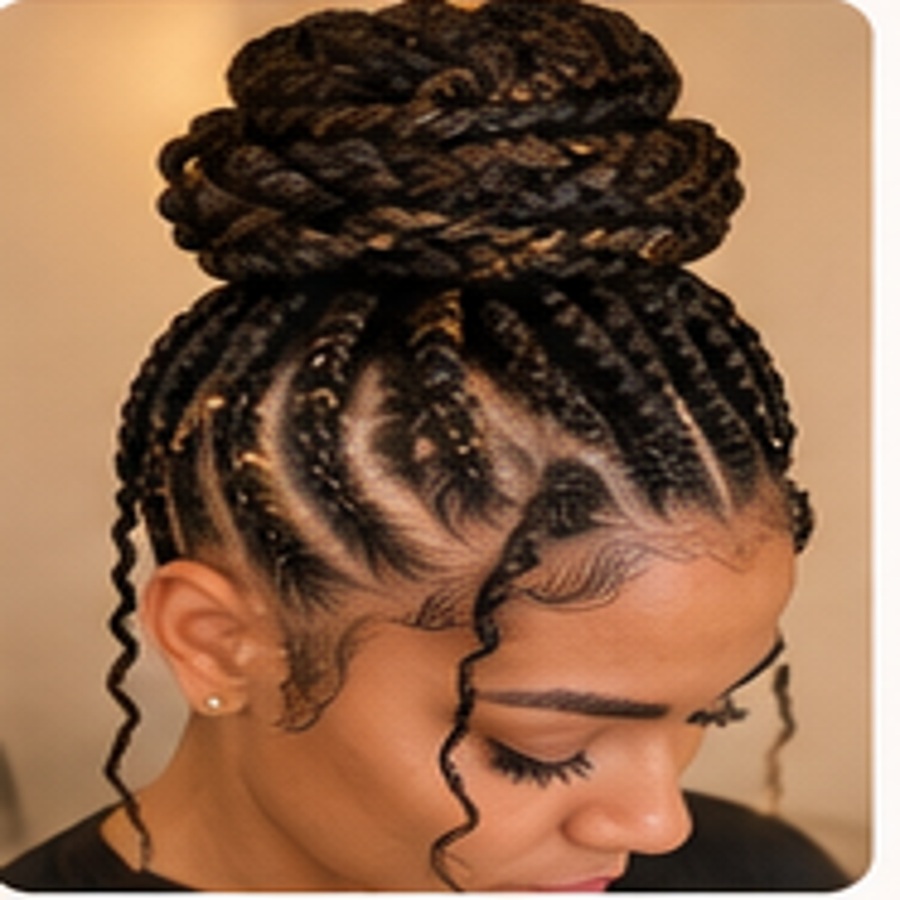 Modèle tresses 2